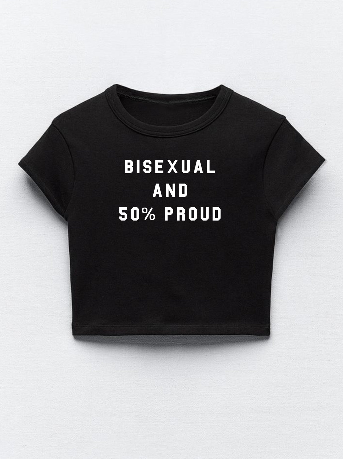 Bisexual and 50% Proud T-Shirt