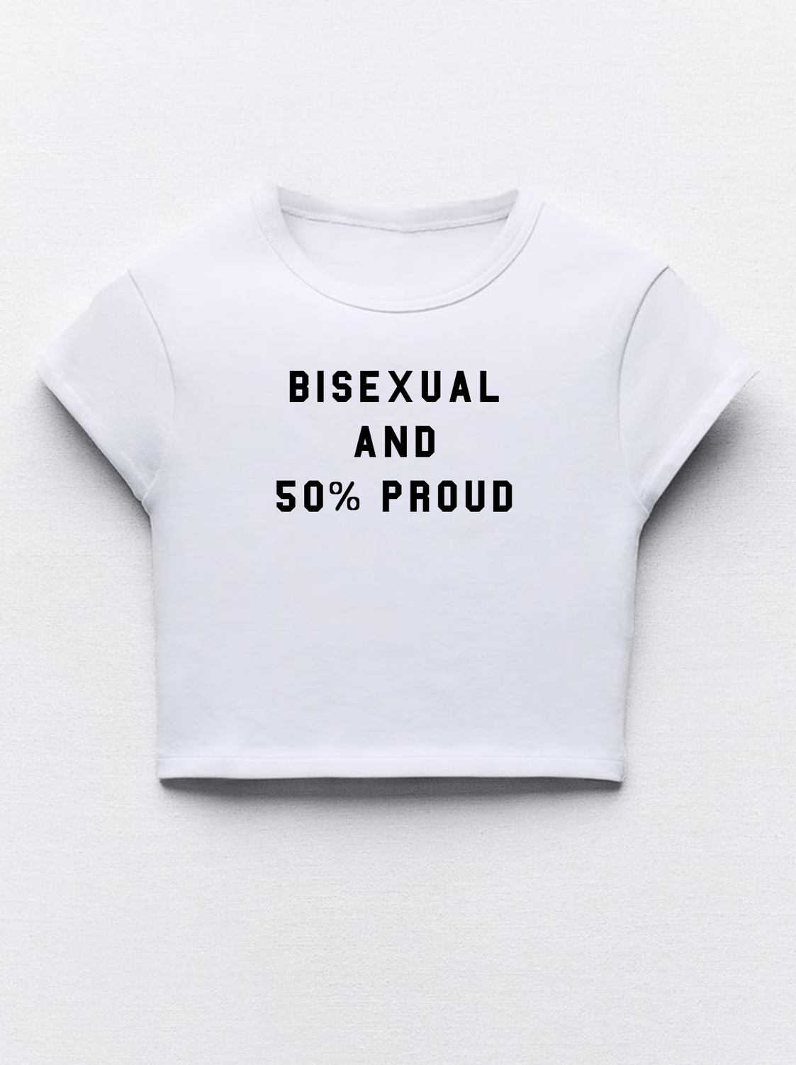 Bisexual and 50% Proud T-Shirt